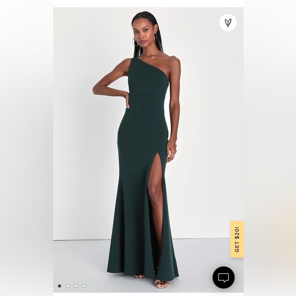 Emerald gown size medium